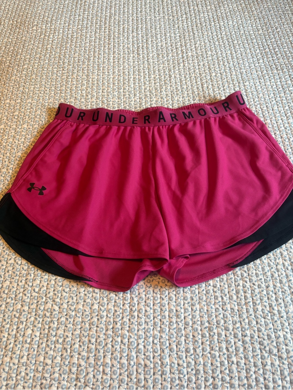 Under Armour Women's Pink Athletic Shorts